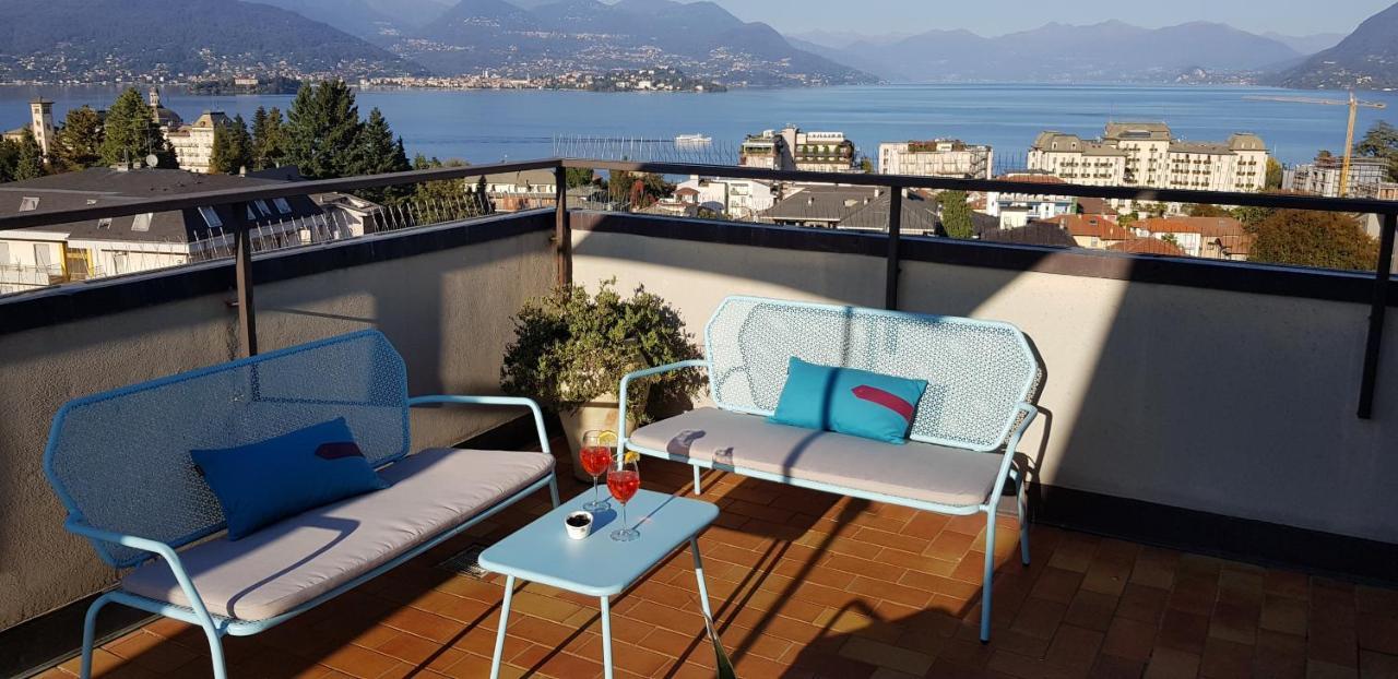 Terrace Lake View Stresa Exterior photo