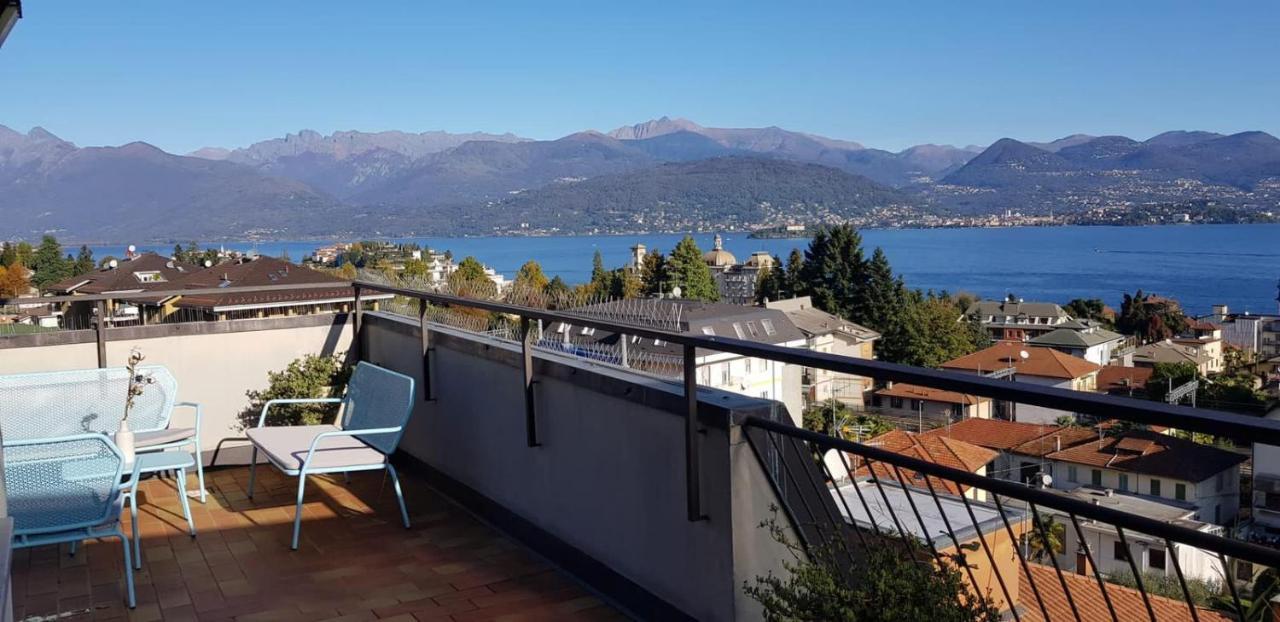 Terrace Lake View Stresa Exterior photo