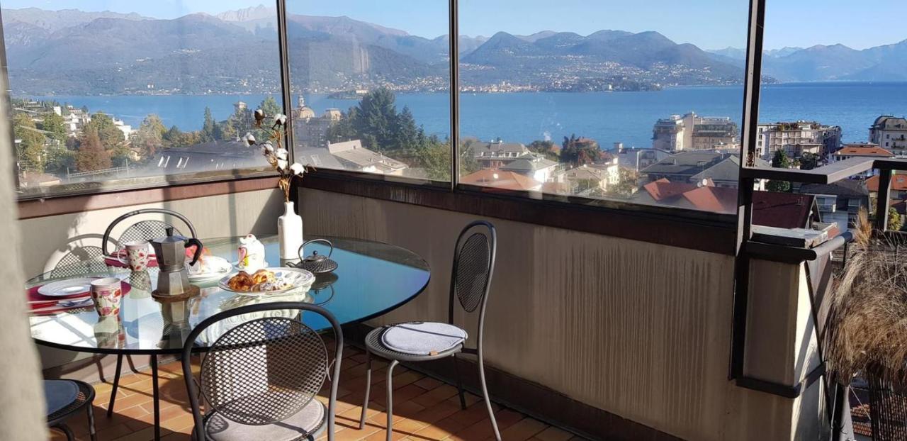 Terrace Lake View Stresa Exterior photo