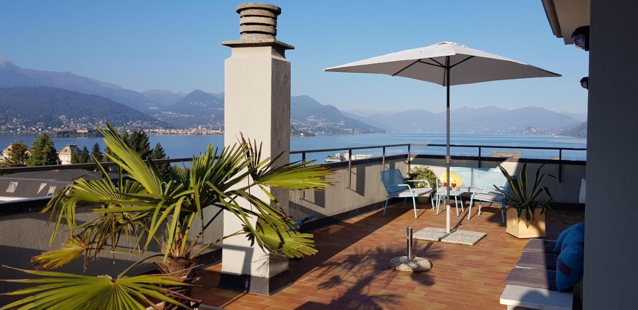 Terrace Lake View Stresa Exterior photo